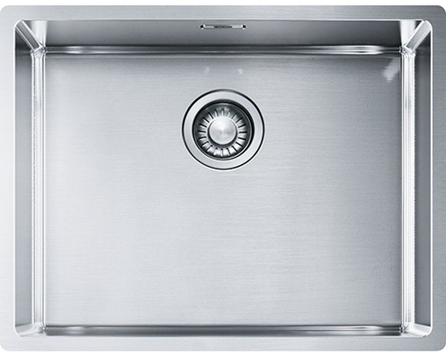 Franke Box BXX 110-54/ BXX 210-54 zlewozmywak 58x45 cm stal szlachetna szczotkowana 127.0453.660 - Wysyłka w 24h