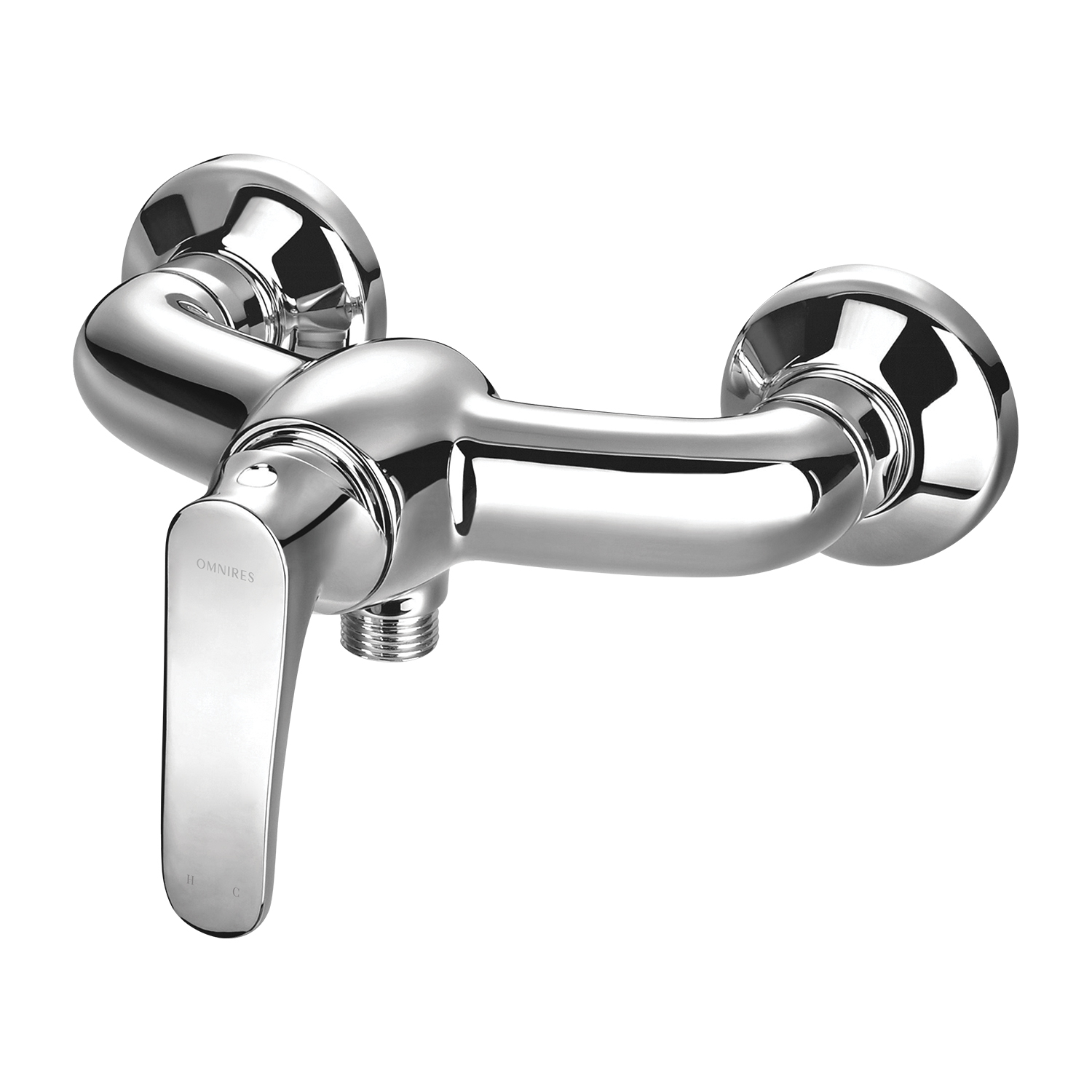 Omnires Art Deco bateria prysznicowa ścienna chrom AD5140CR