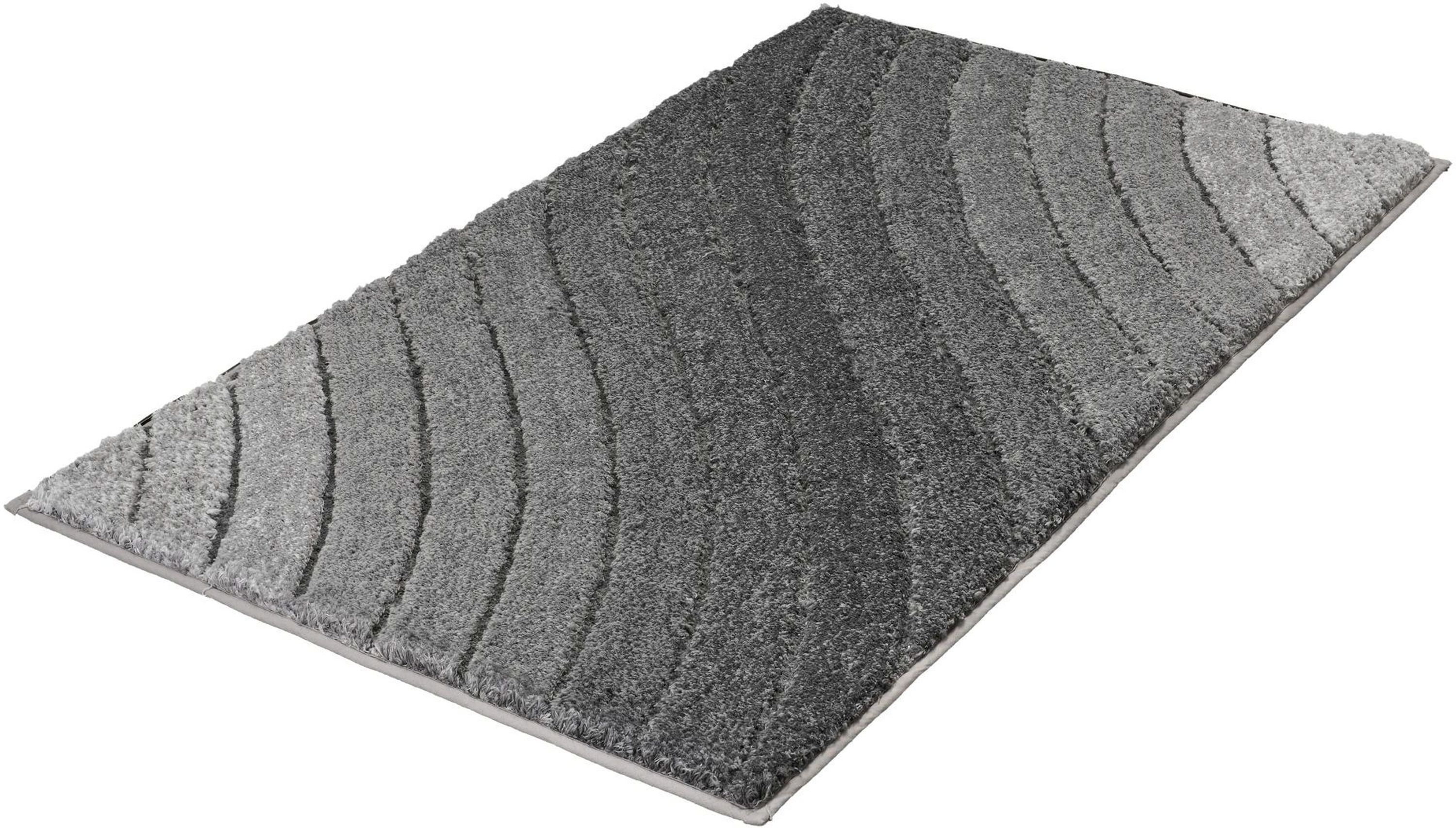 Kleine Wolke Tender dywanik łazienkowy 120x70 cm prostokątny ciemny szary Anthracite 4099901225