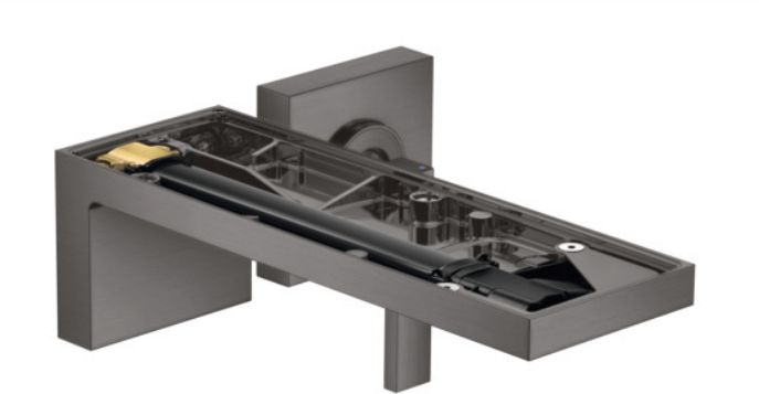 Axor MyEdition bateria umywalkowa podtynkowa czarny chrom szczotkowany 47062340 - Wysyłka w 24h