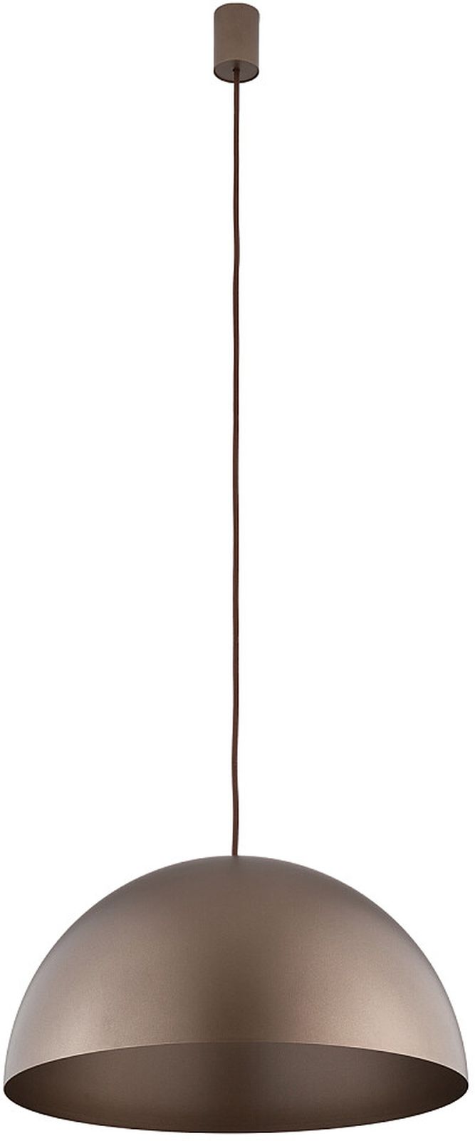 Nowodvorski Lighting Hemisphere Super L lampa wisząca 4x12W czekoladowy satynowy 10296
