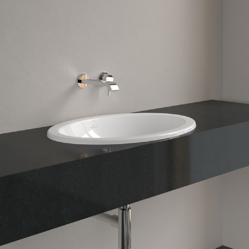 Villeroy & Boch Loop & Friends umywalka 66x47 cm owalna wpuszczana biała 4A630001