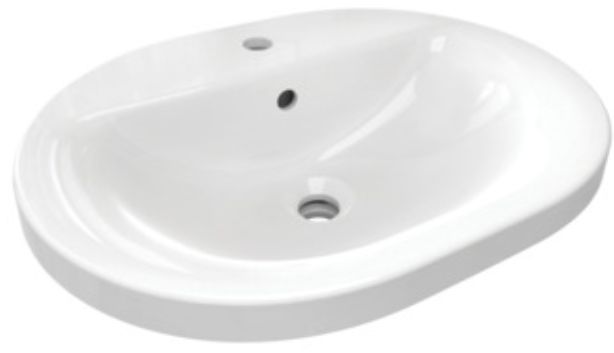 Ideal Standard Connect umywalka 55x43 cm owalna wpuszczana biała E503901