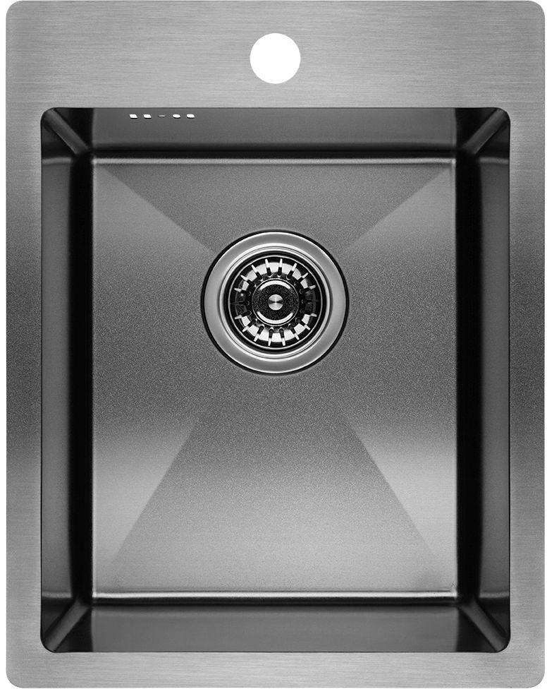Laveo Marmara zlewozmywak stalowy 48x37,5 cm SAM510A