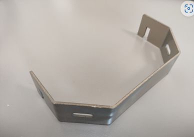 Invena uchwyt do montażu narożnego paneli chrom AK-60-00W