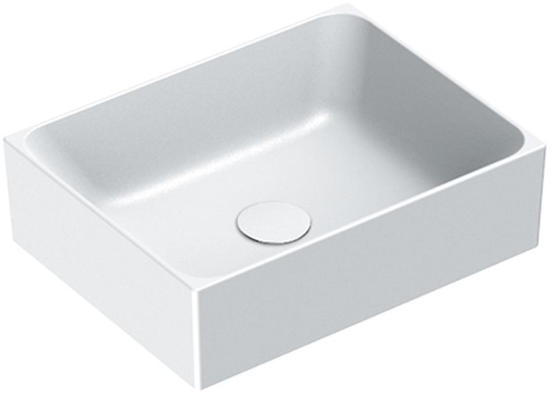 Catalano New Zero umywalka 45x36 cm prostokątna nablatowa biała 0222450021