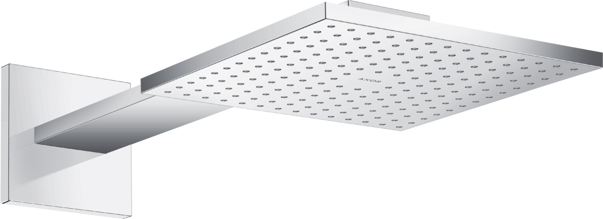 Axor ShowerSolutions deszczownica kwadratowa 25 cm z ramieniem prysznicowym chrom 35306000