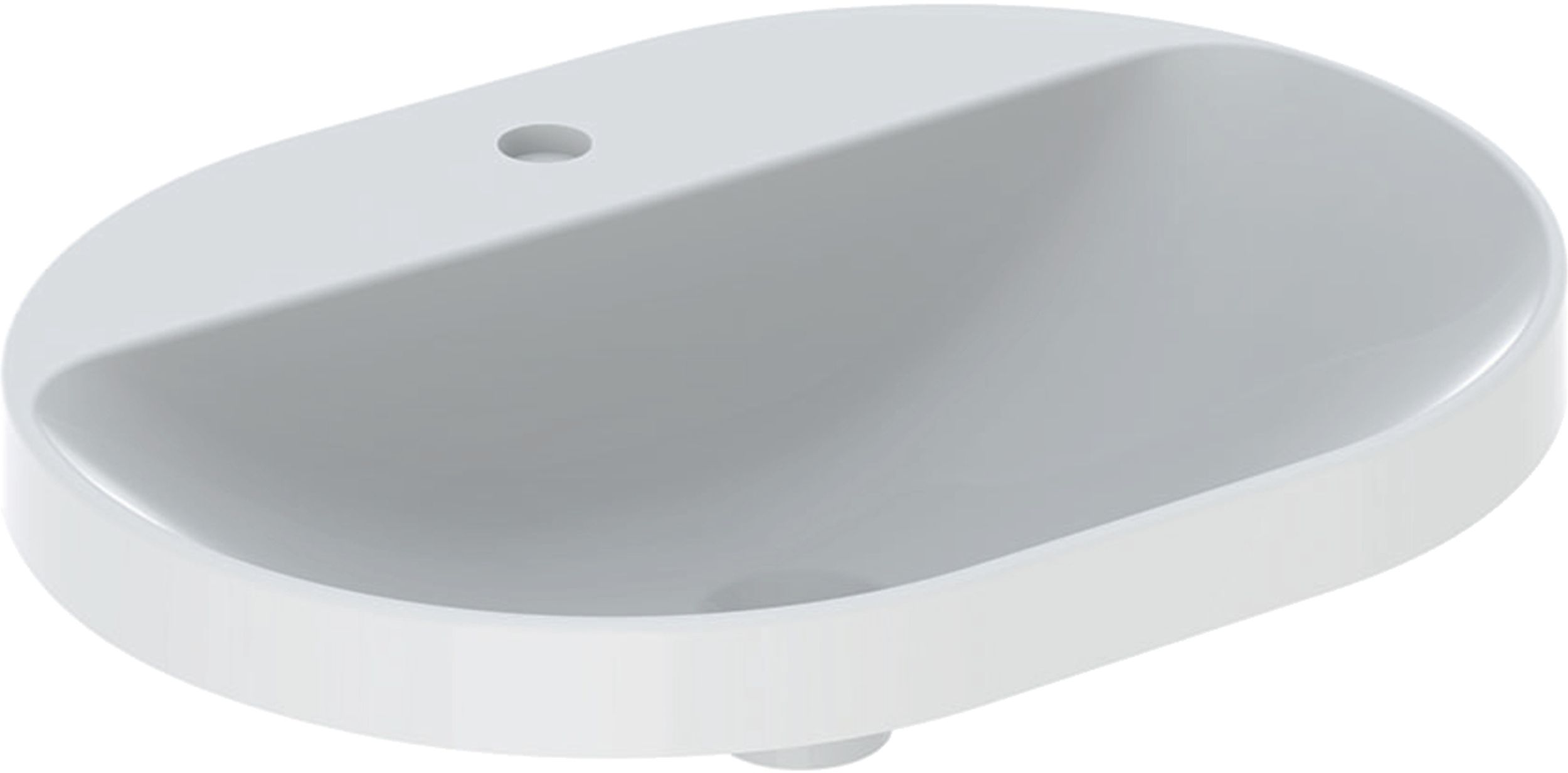 Geberit Variform umywalka 60x45 cm wpuszczana owalna biała 500.734.01.2