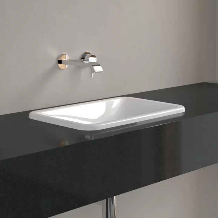 Villeroy & Boch Loop & Friends umywalka 51x34 cm wpuszczana prostokątna Weiss Alpin 4A640101