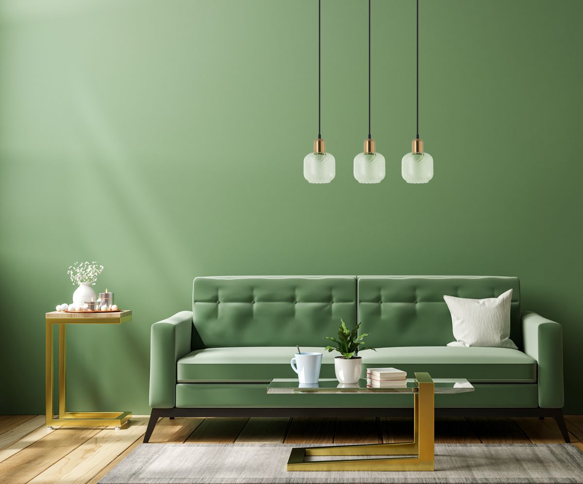 Italux Lamezia lampa wisząca 3x40 W brązowa PND-67594-3-BRO+CL