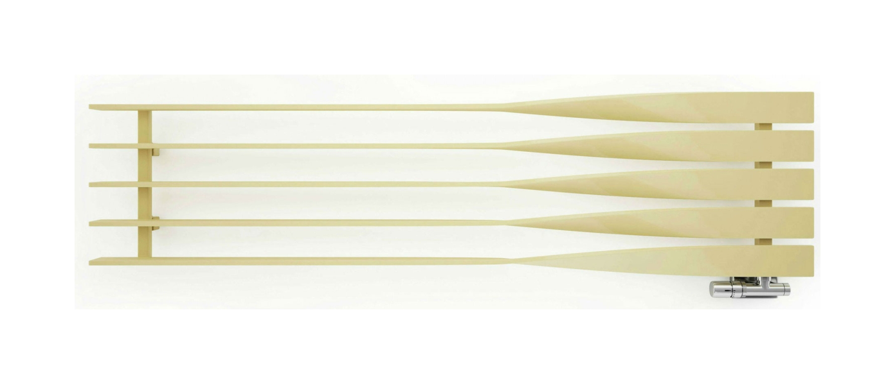 Terma Cyklon H grzejnik łazienkowy 41x130 cm biały WGCYH041130K916O8