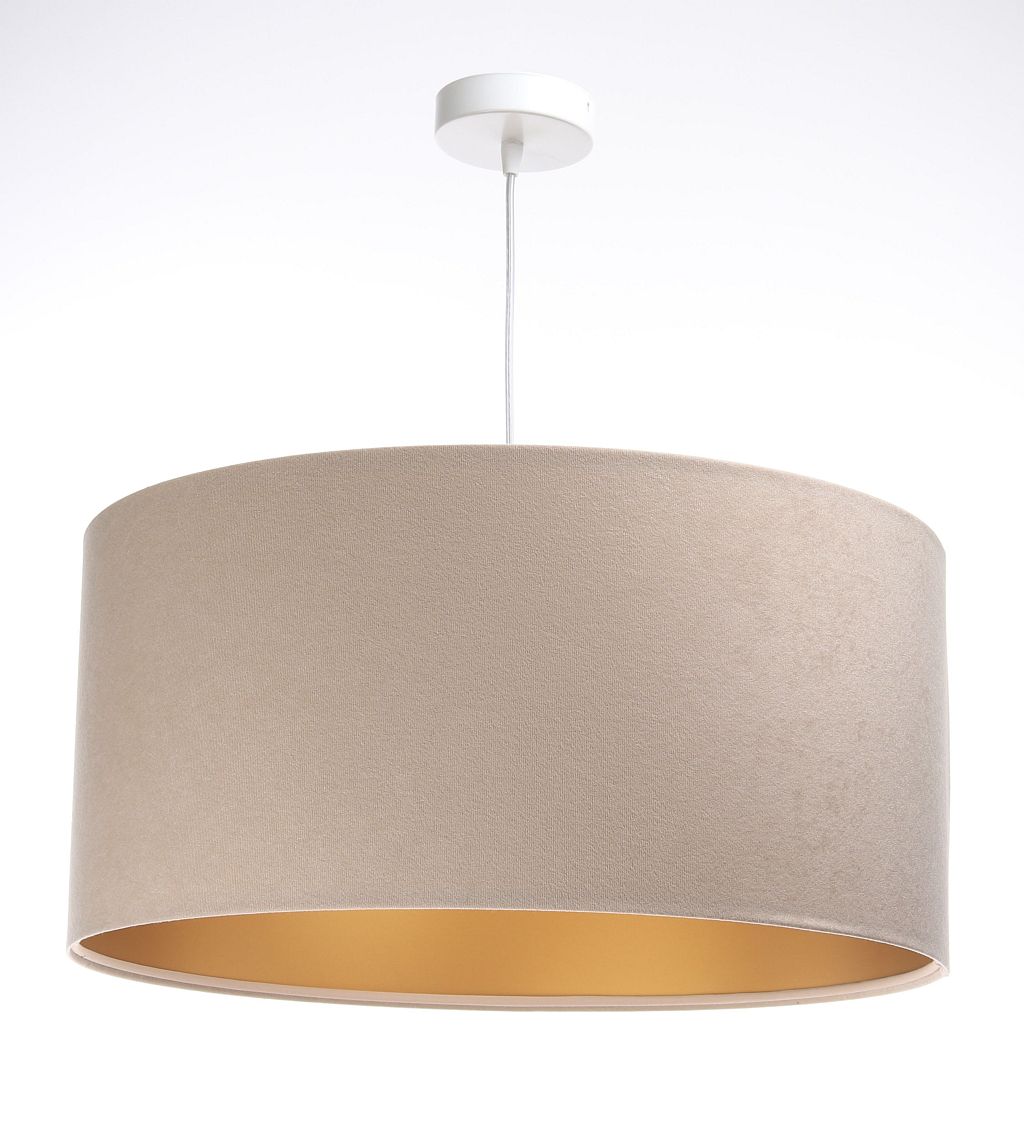 BPS Koncept Standard HomeLight lampa wisząca 1x60 W złota-beżowa 010-029-50