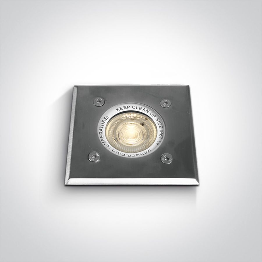 One Light lampa najazdowa zewnętrzna 1x35W stalowa 69008G