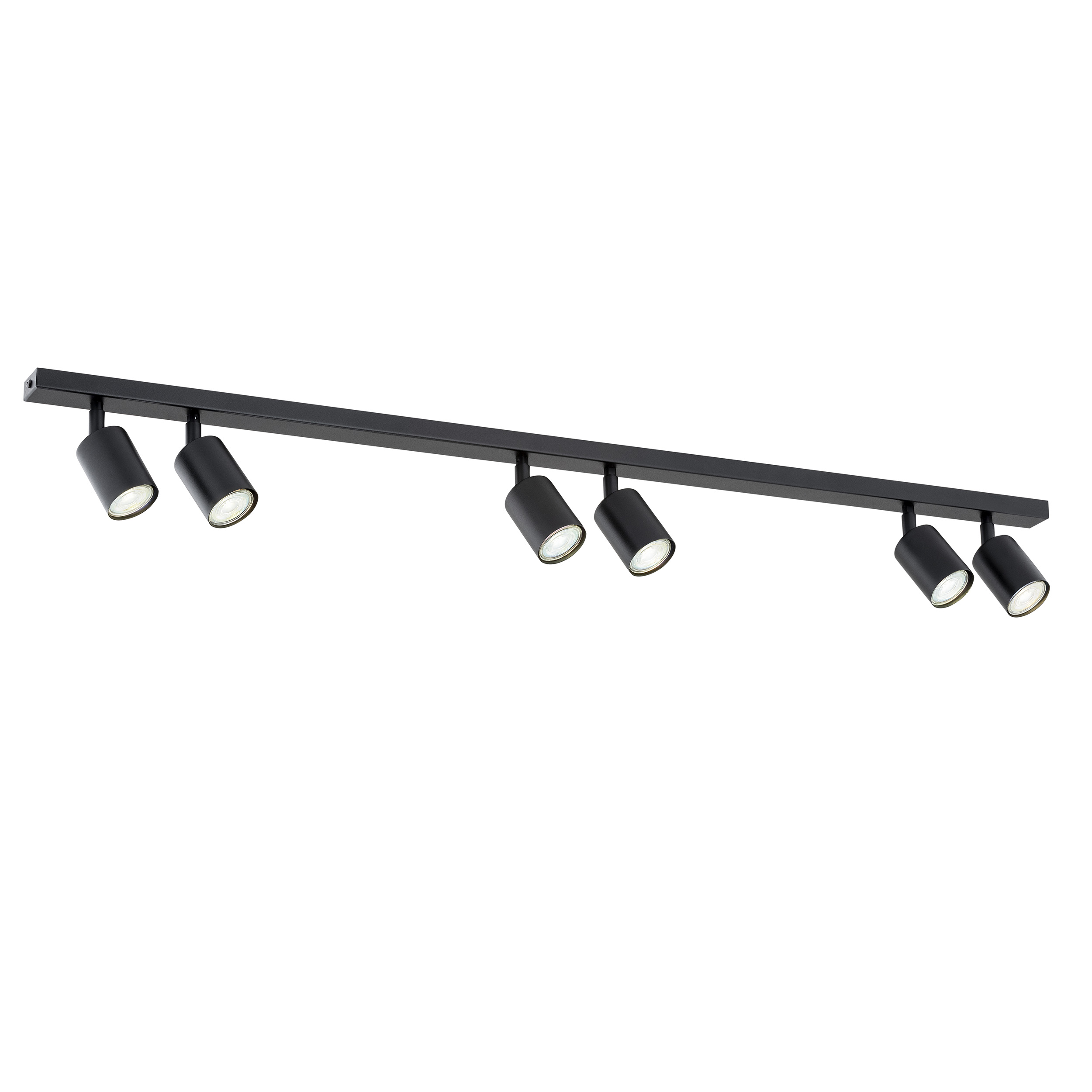 Emibig Flash lampa podsufitowa 6x8W czarny 1312/6