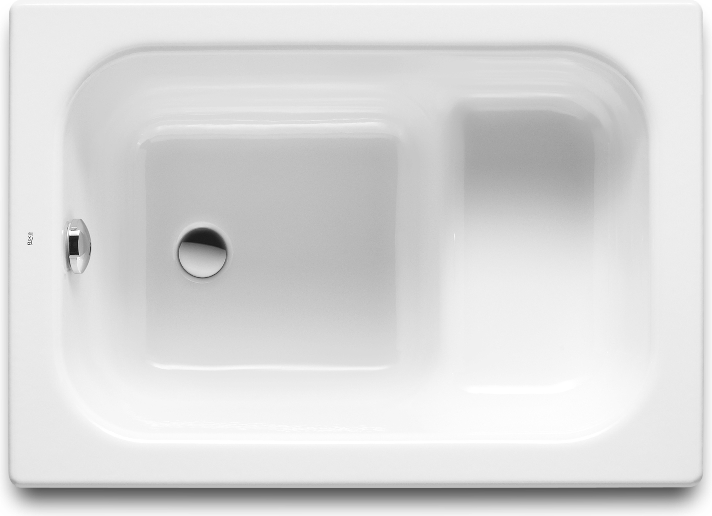 Roca Contesa wanna prostokątna 100x70 cm biała A213100001 - Wysyłka w 24h