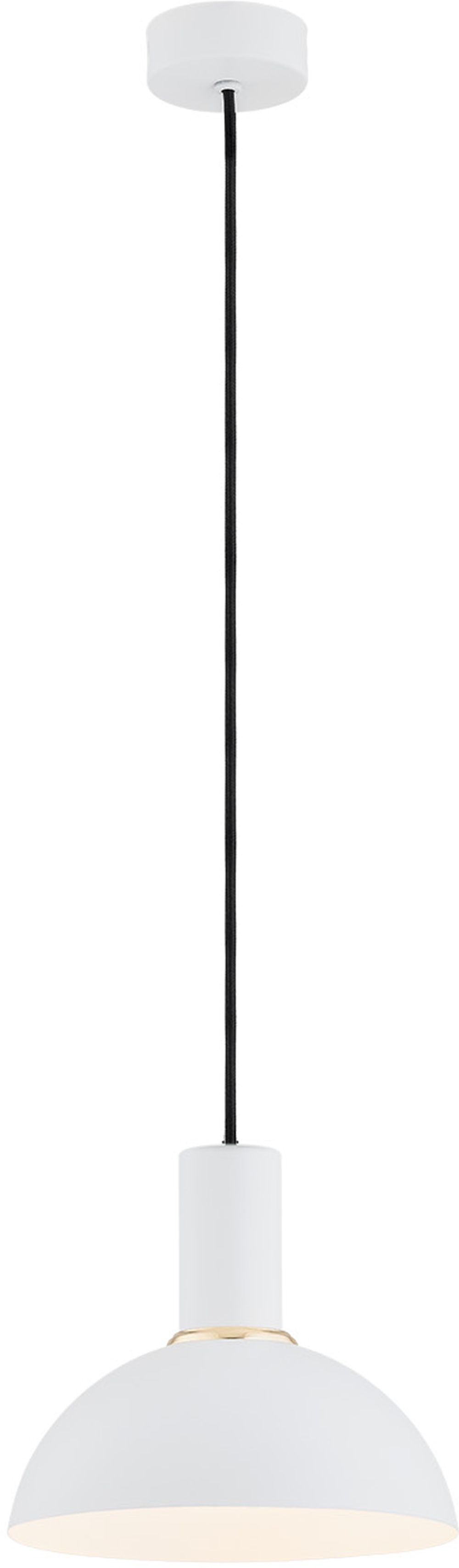 Argon Sines lampa wisząca 1x15W biały/mosiądz 4220 - Wysyłka w 24h