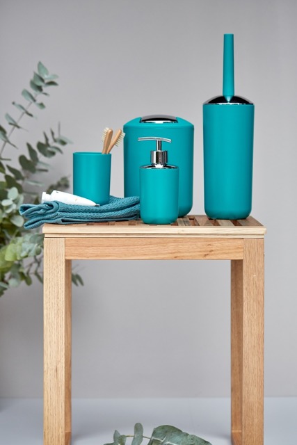 Wenko Norway taboret łazienkowy 2w1 brązowy 20351100