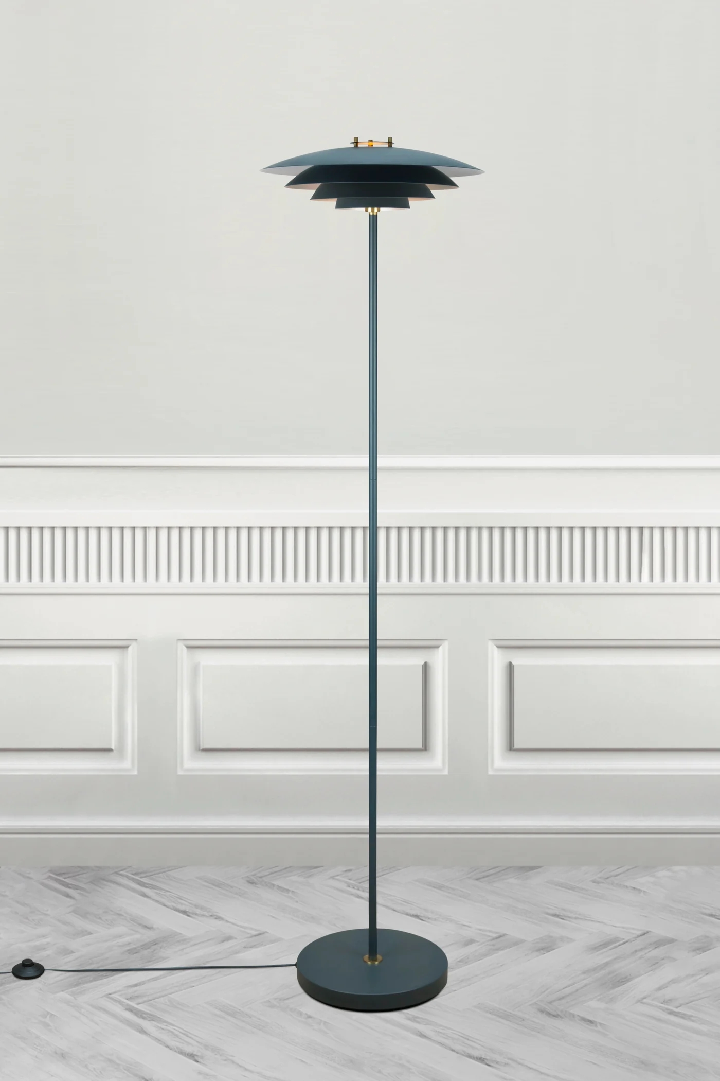 Nordlux Bretagne lampa stojąca 1x25W szara 2213494010