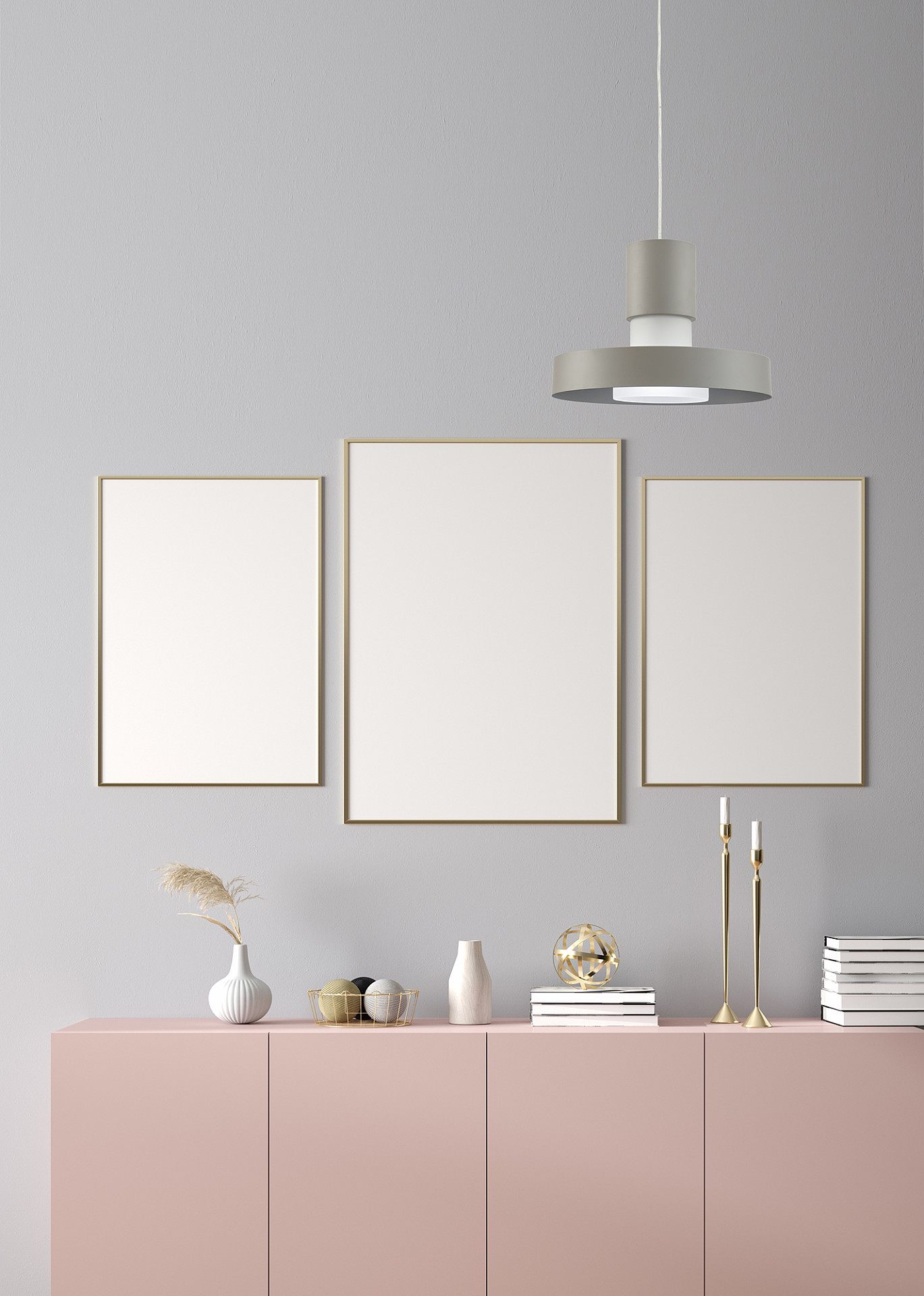 Miloox Babele lampa wisząca 1x40W szara/biała 1744.174
