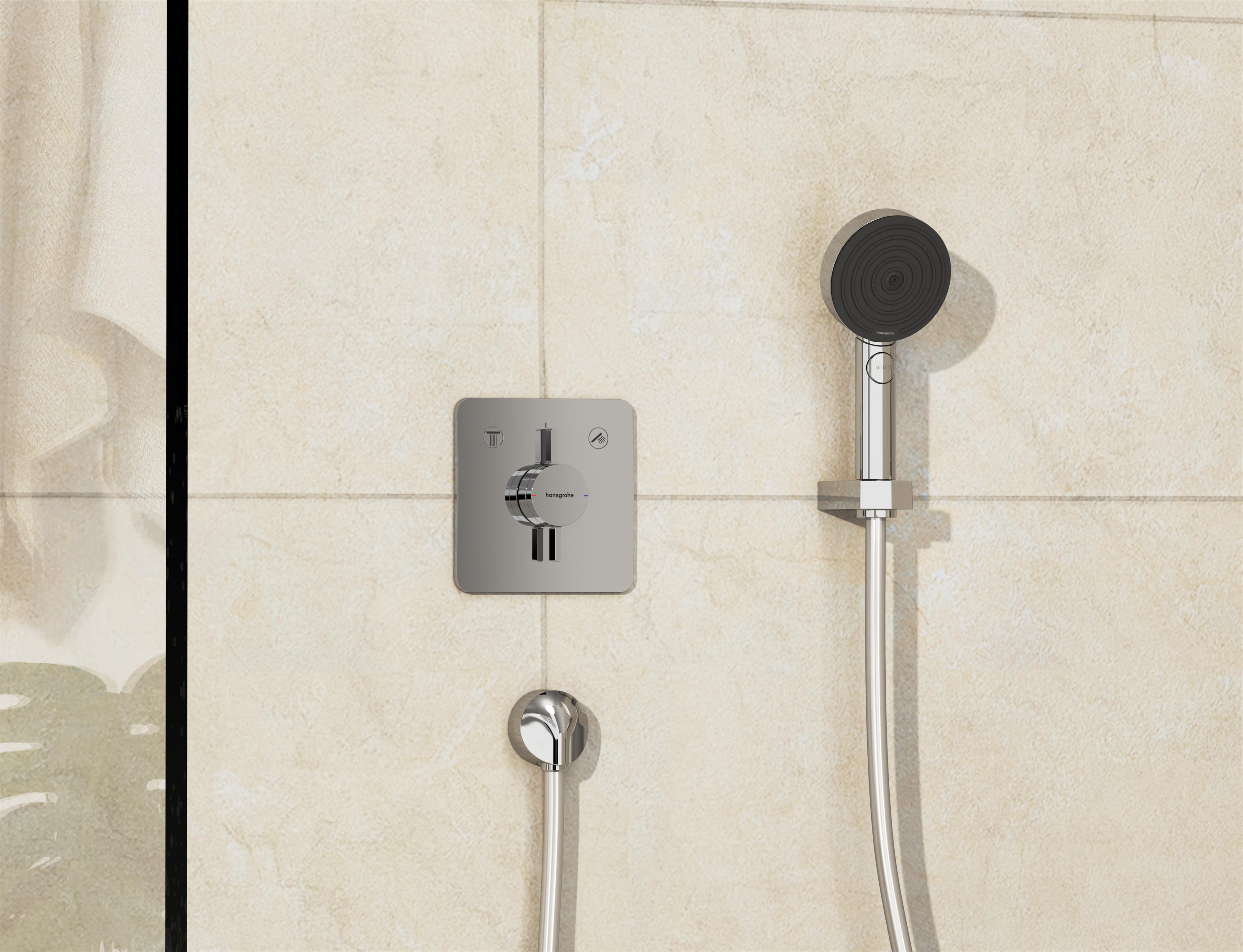 Hansgrohe DuoTurn Q bateria wannowo-prysznicowa podtynkowa chrom 75414000
