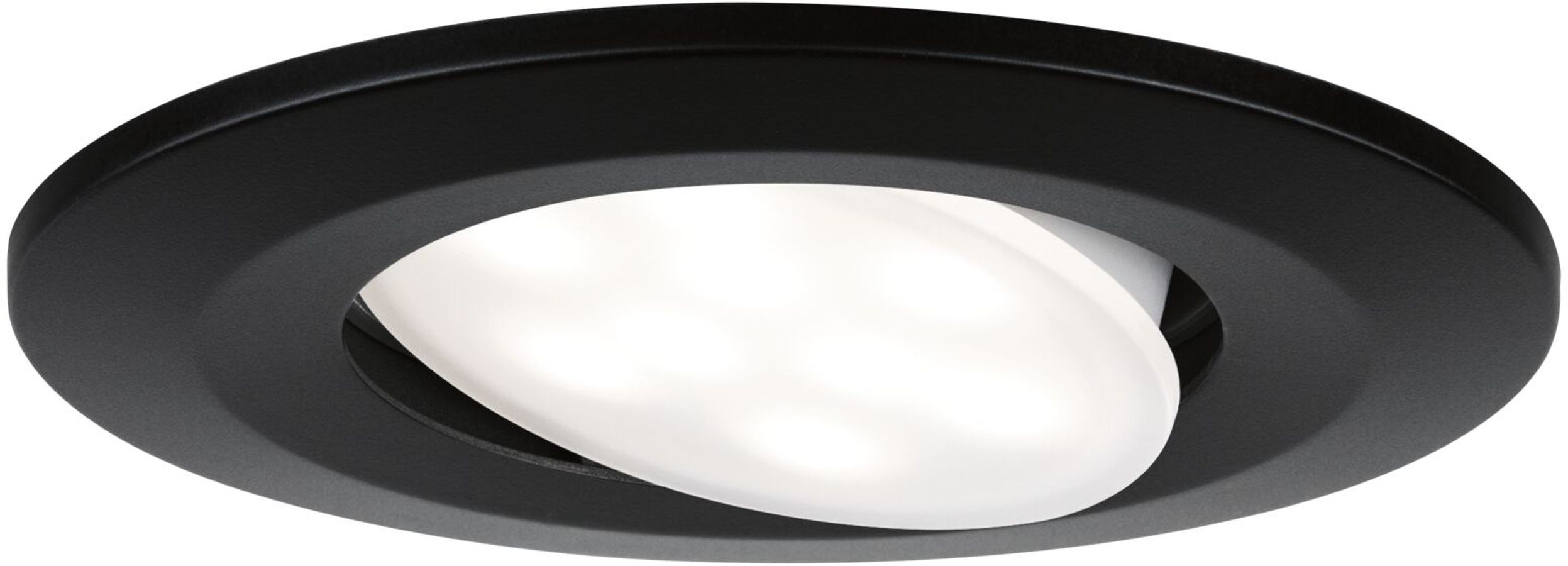 Paulmann Calla lampa do zabudowy 1x6W LED czarny mat 92461