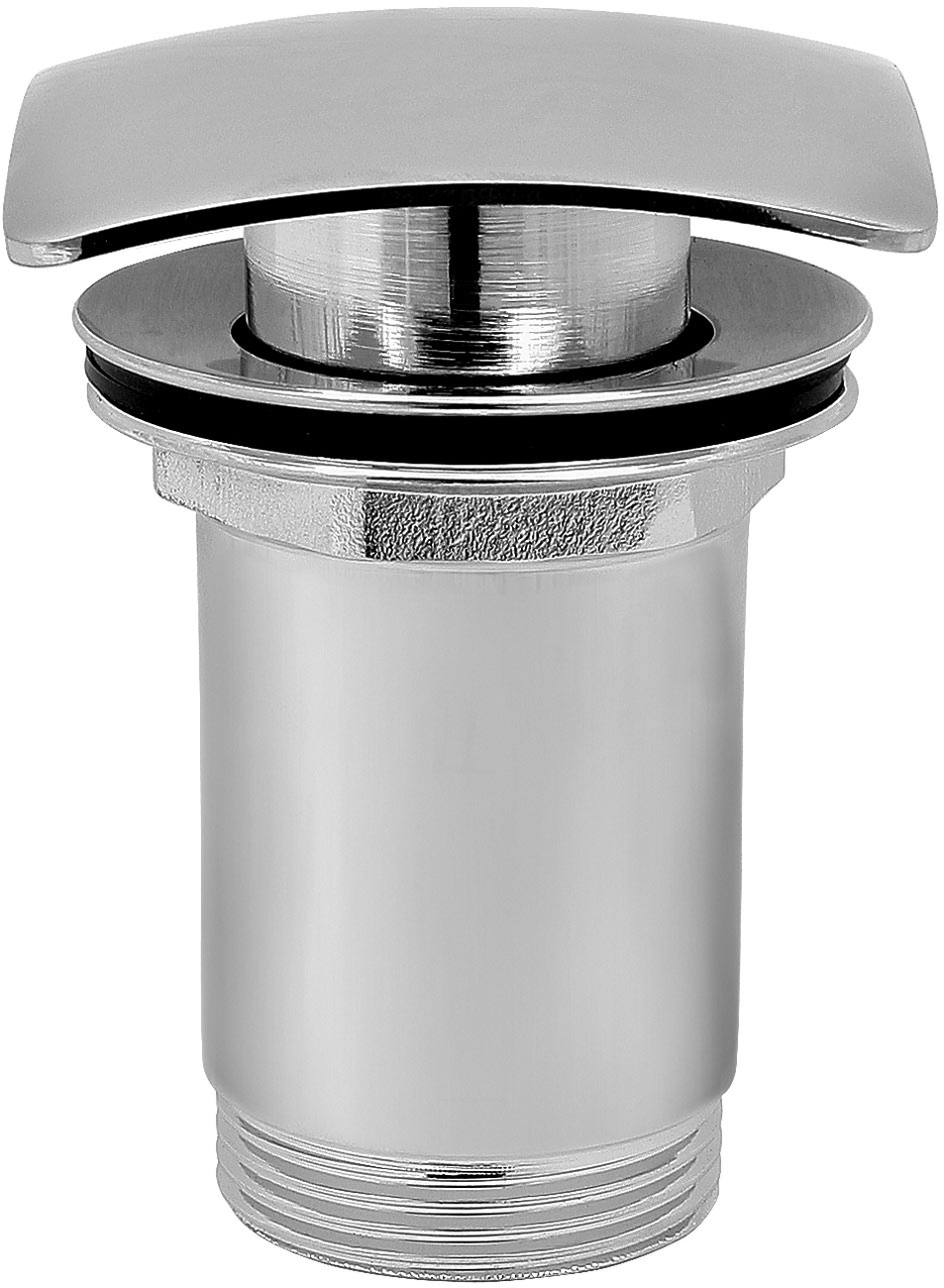 Ferro Quadro korek do umywalki chrom S284