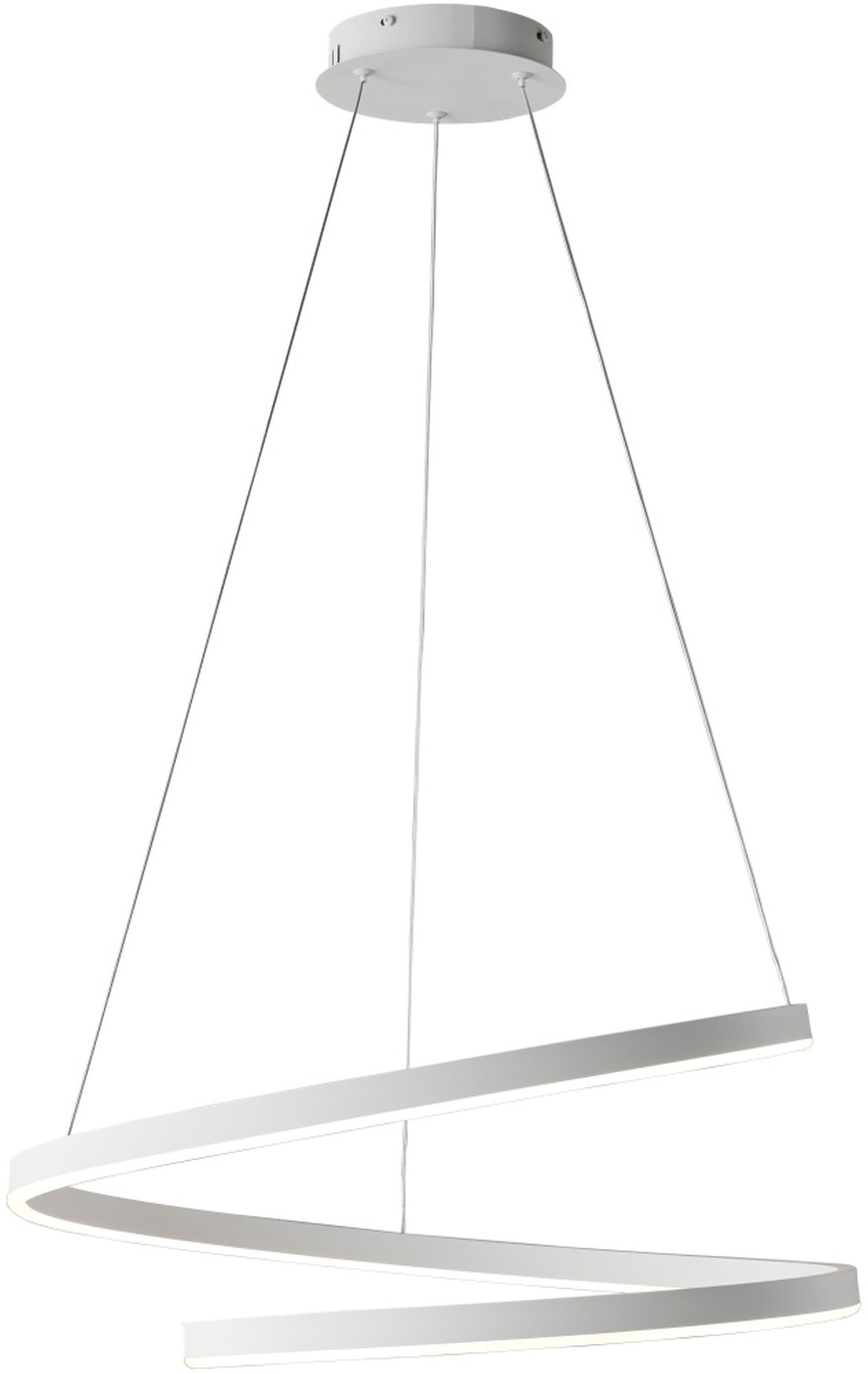 Kaja Koloso lampa wisząca 1x50W LED biały K-8182