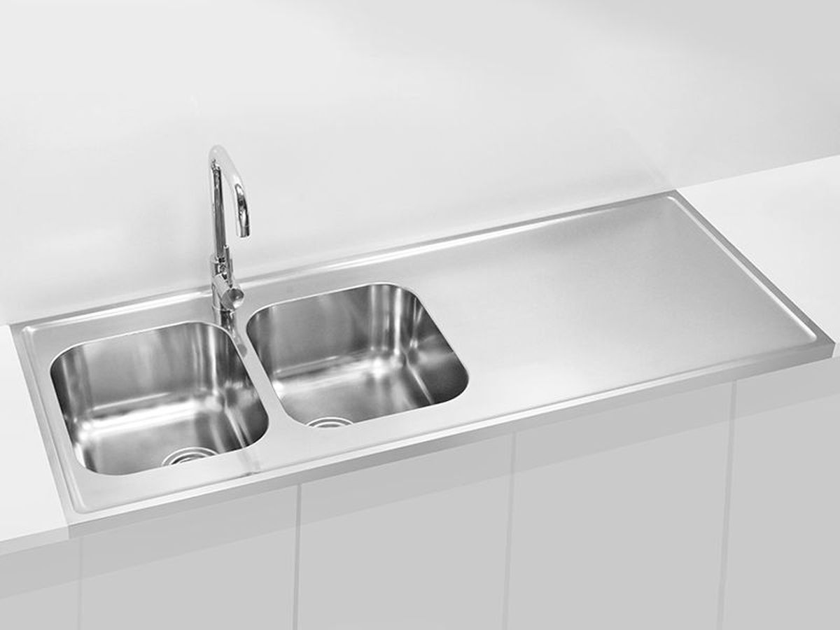 Alveus Classic Pro 110 zlewozmywak stalowy 140x60 cm satyna 1132129 - Wysyłka w 24h