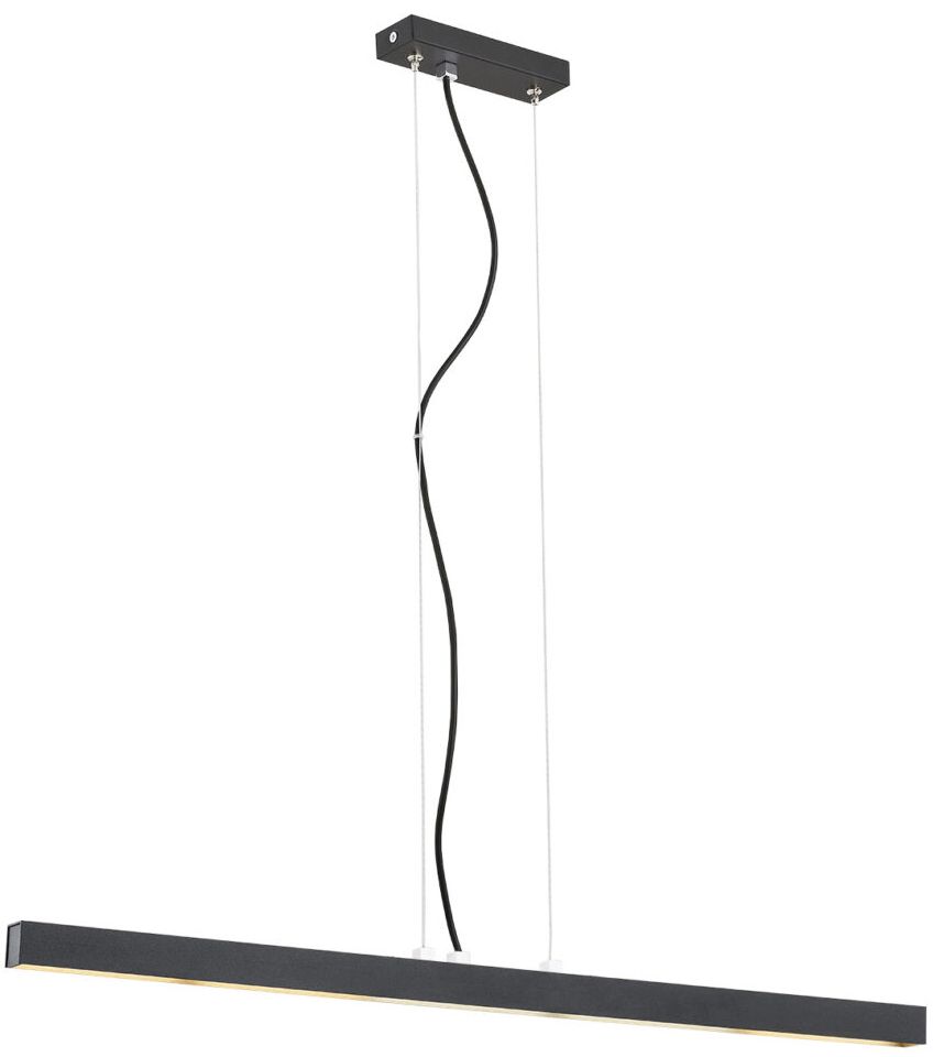 Argon Vermont lampa wisząca 1x24W LED czarna 3951
