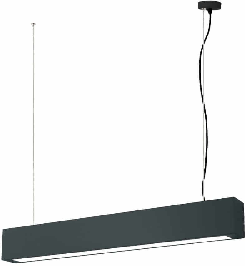 Light Prestige Ibros lampa wisząca 1x18W LED czarna LP-7001/1P20BK-6318CCT