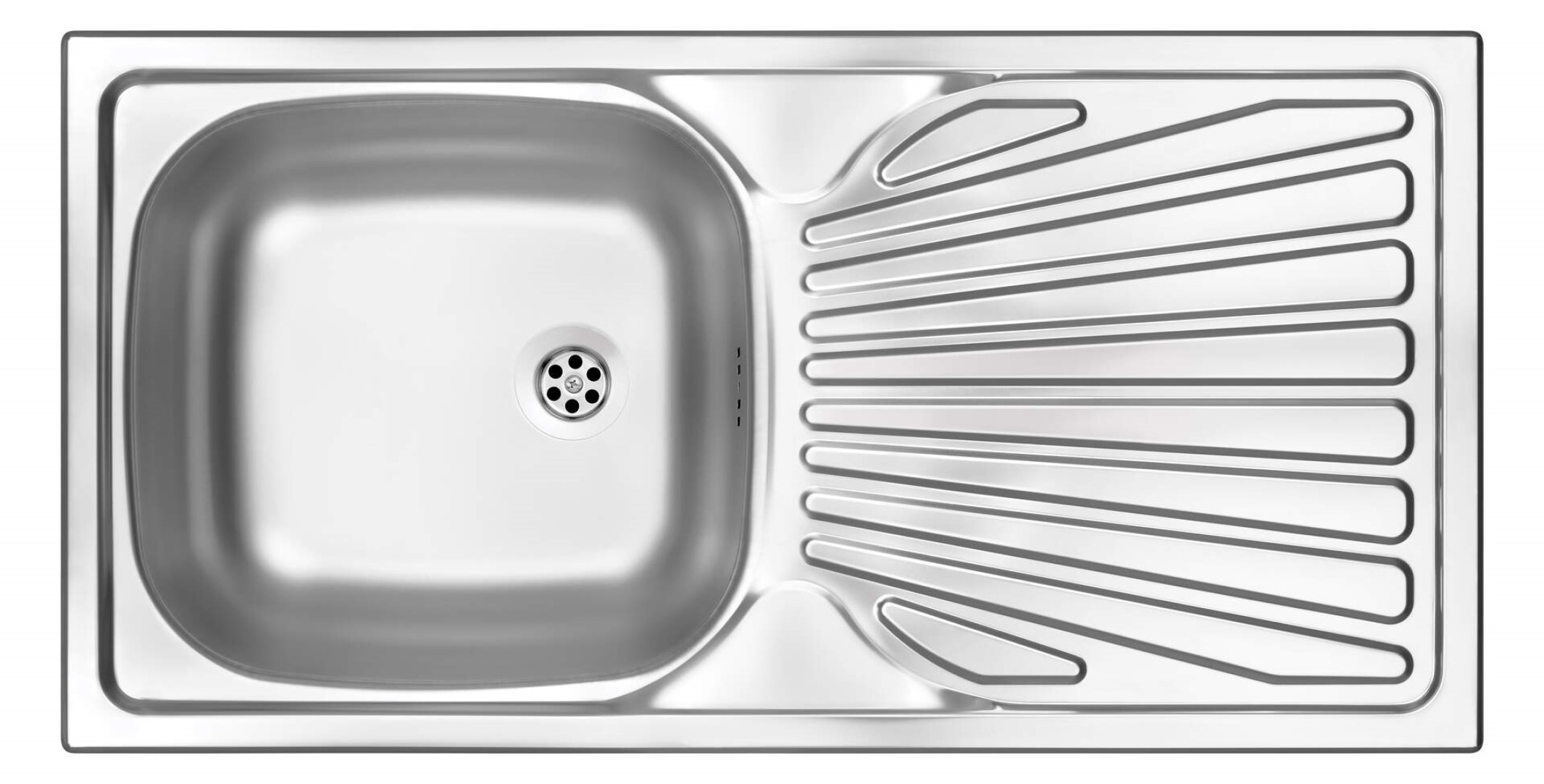 Deante Techno zlewozmywak stalowy 86x43,5 cm wpuszczany stal satynowa ZMU011B - Wysyłka w 24h