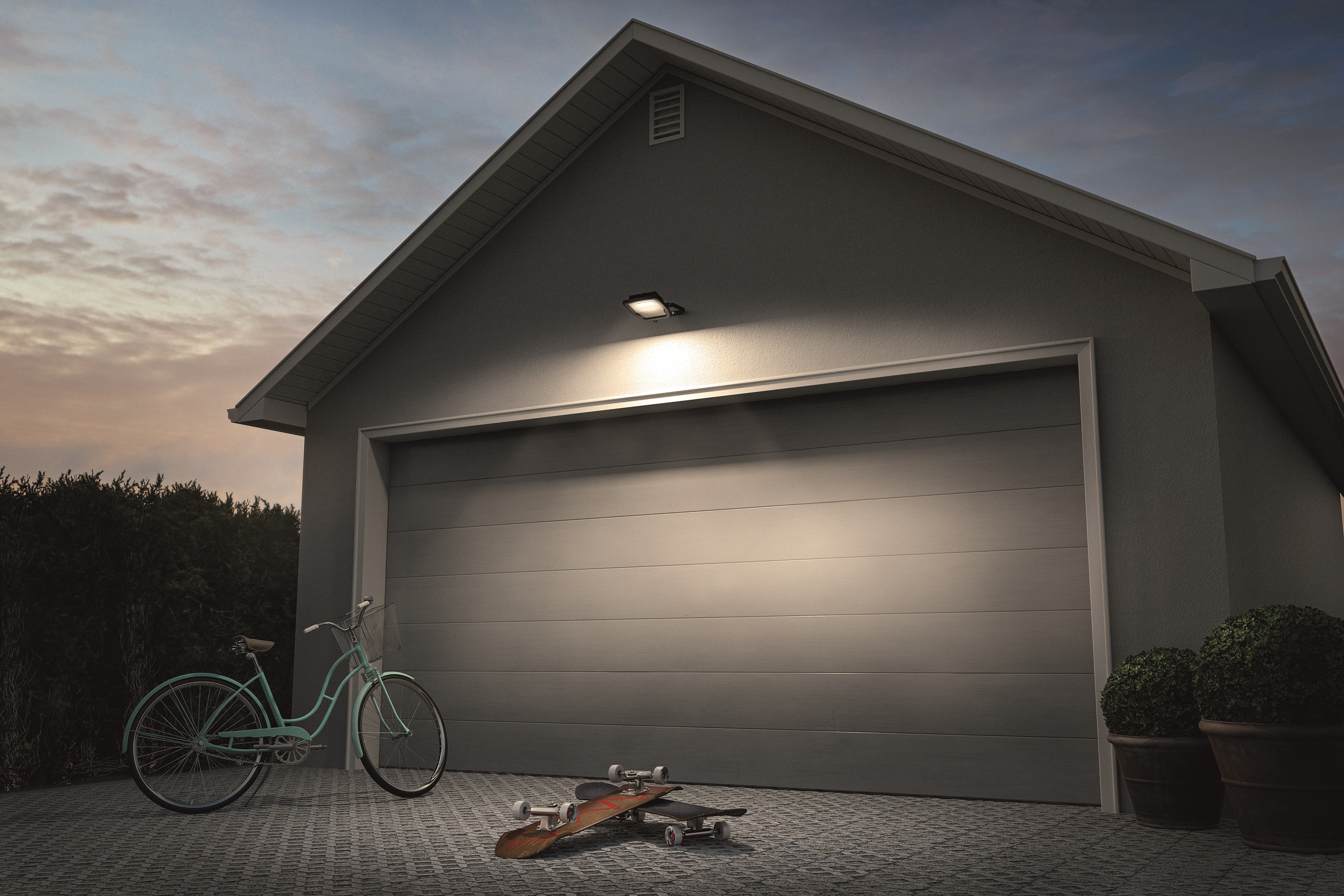 Ledvance Endura Flood naświetlacz 1x30W LED 3000K z czujnikiem ruchu szary - Wysyłka w 24h