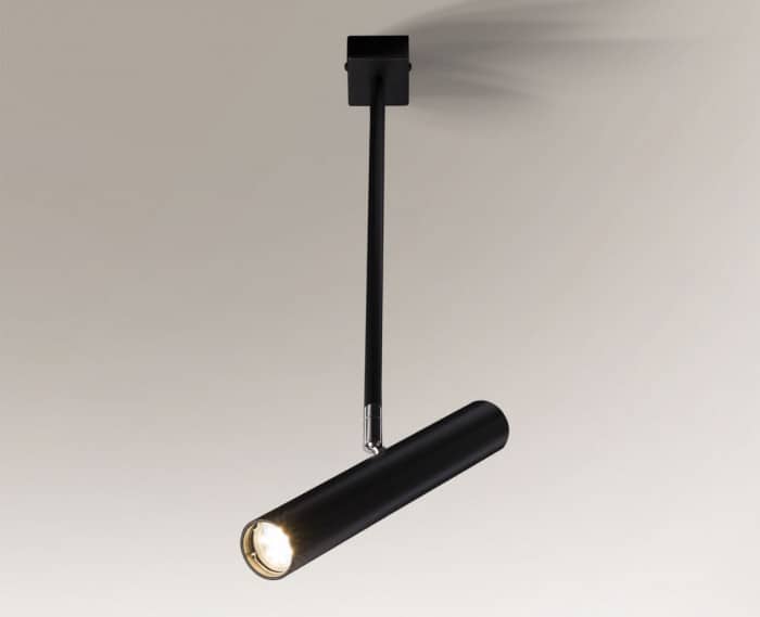 Shilo Yabu lampa podsufitowa 1x5W LED czarna 2241 - Wysyłka w 24h