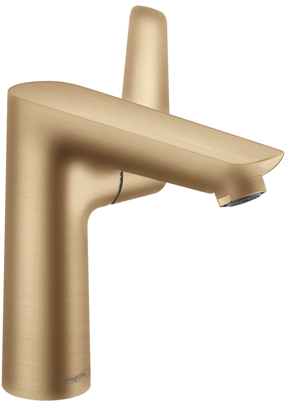 Hansgrohe Talis E bateria umywalkowa stojąca brąz szczotkowany 71754140