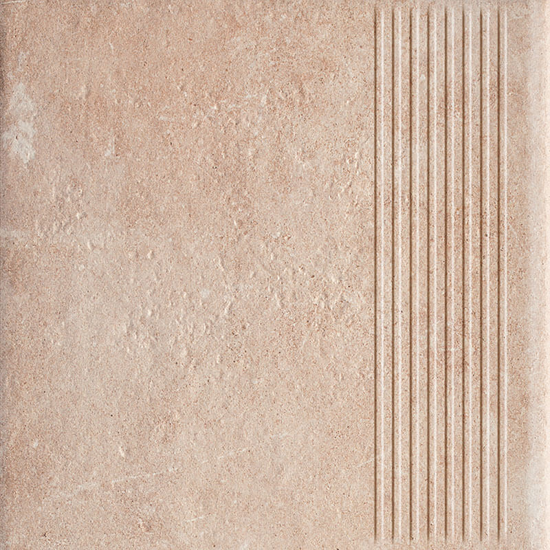 Paradyż Scandiano stopnica 30x30 cm prosta STR ochra mat