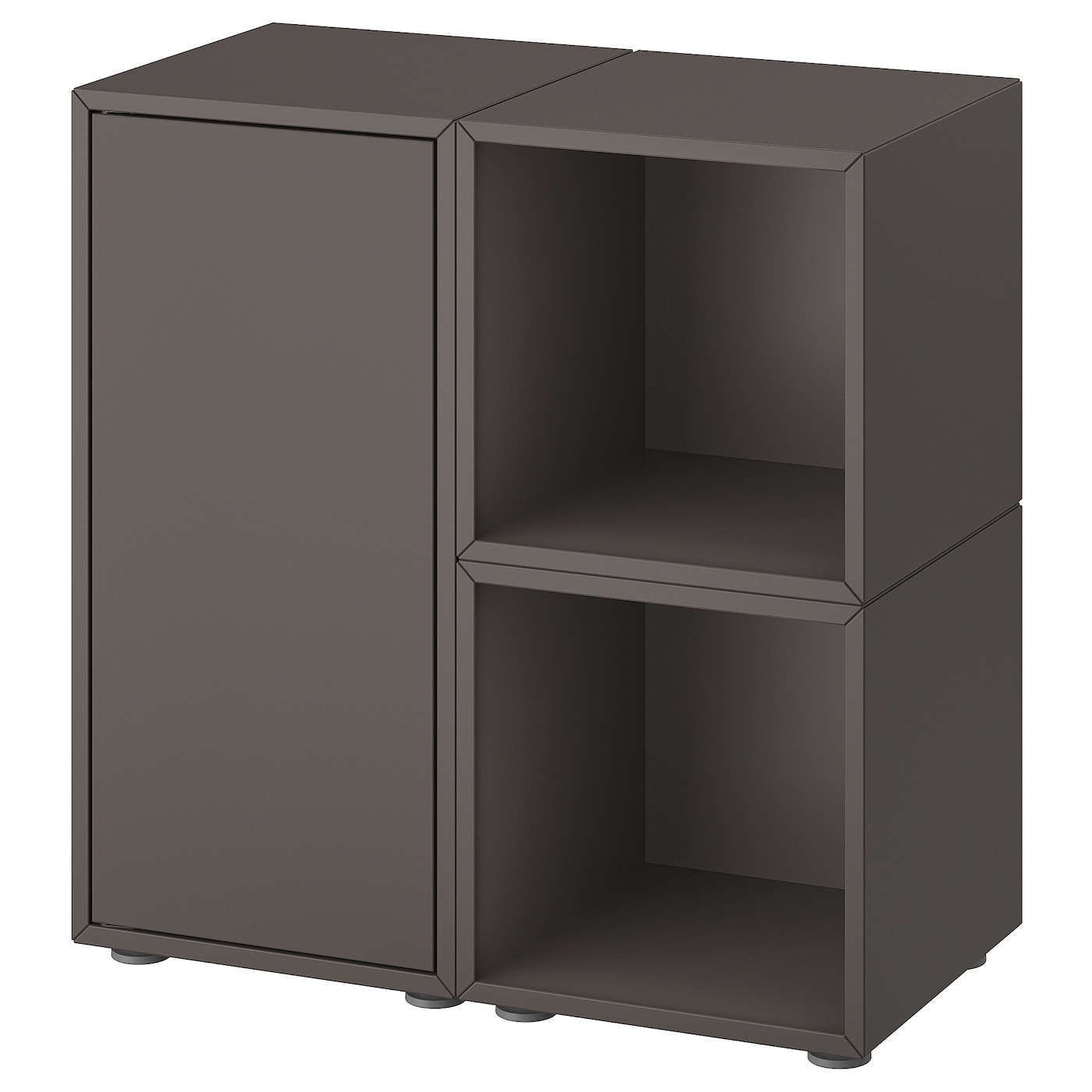IKEA EKET kombinacja szafek ze stopkami, ciemnoszary, 70x35x72 cm