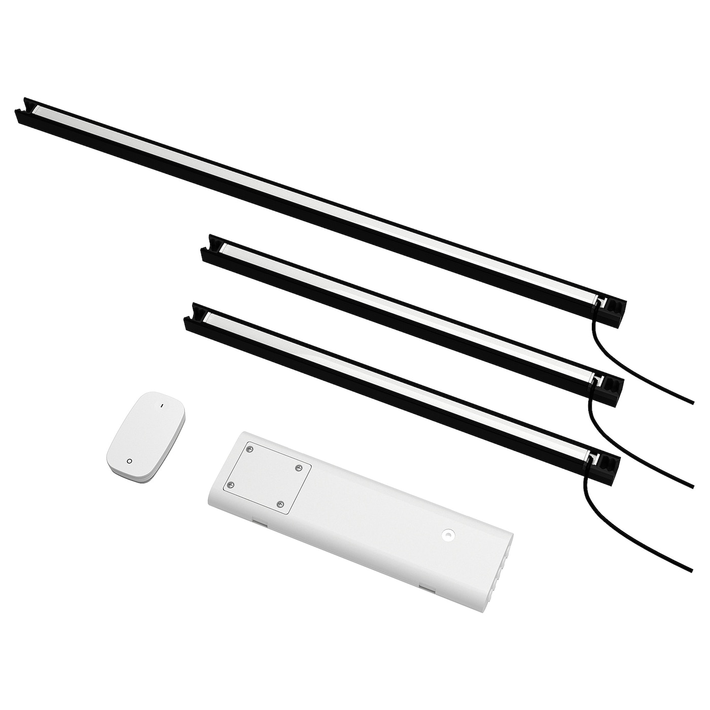 IKEA SILVERGLANS / RODRET zestaw oświetl, antracyt, 60/40 cm