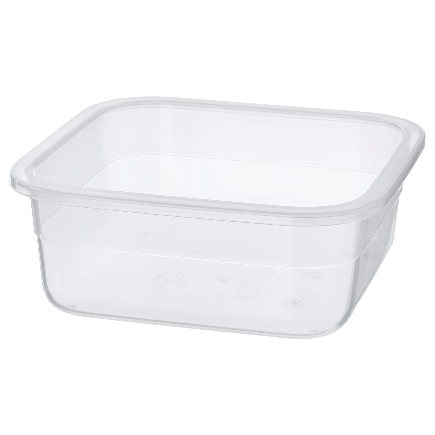 IKEA IKEA 365+ pojemnik na żywność, kwadrat/plastik, 750 ml