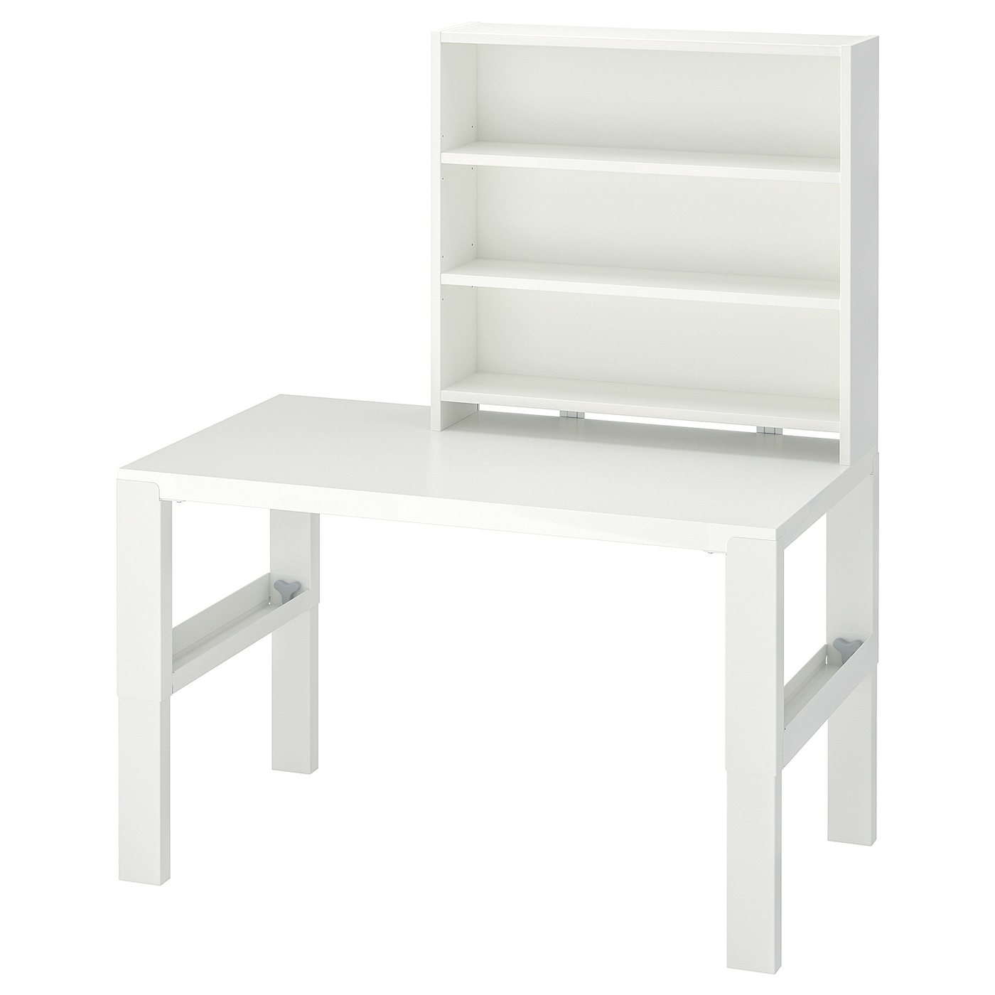 IKEA PÅHL biurko z półką, biały, 96x58 cm