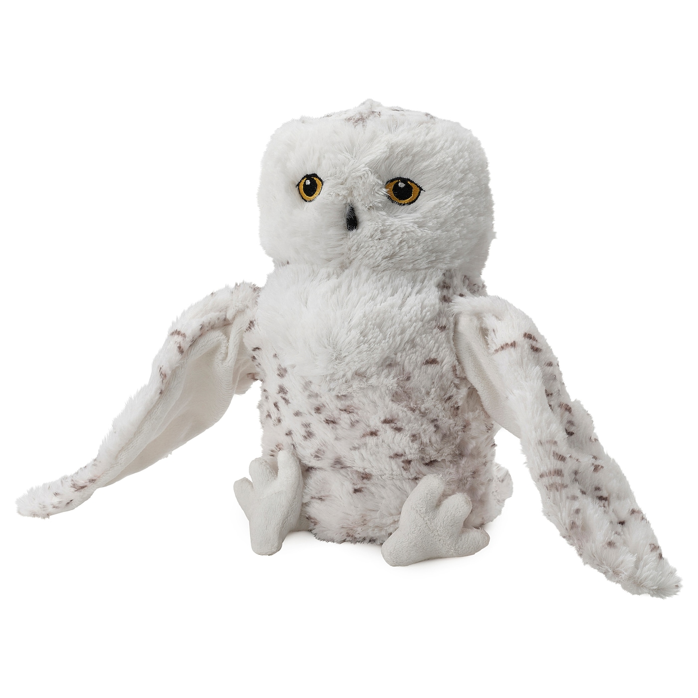 IKEA SKOGSDUVA pluszak, pacynka/puchacz śnieżny biały, 25 cm