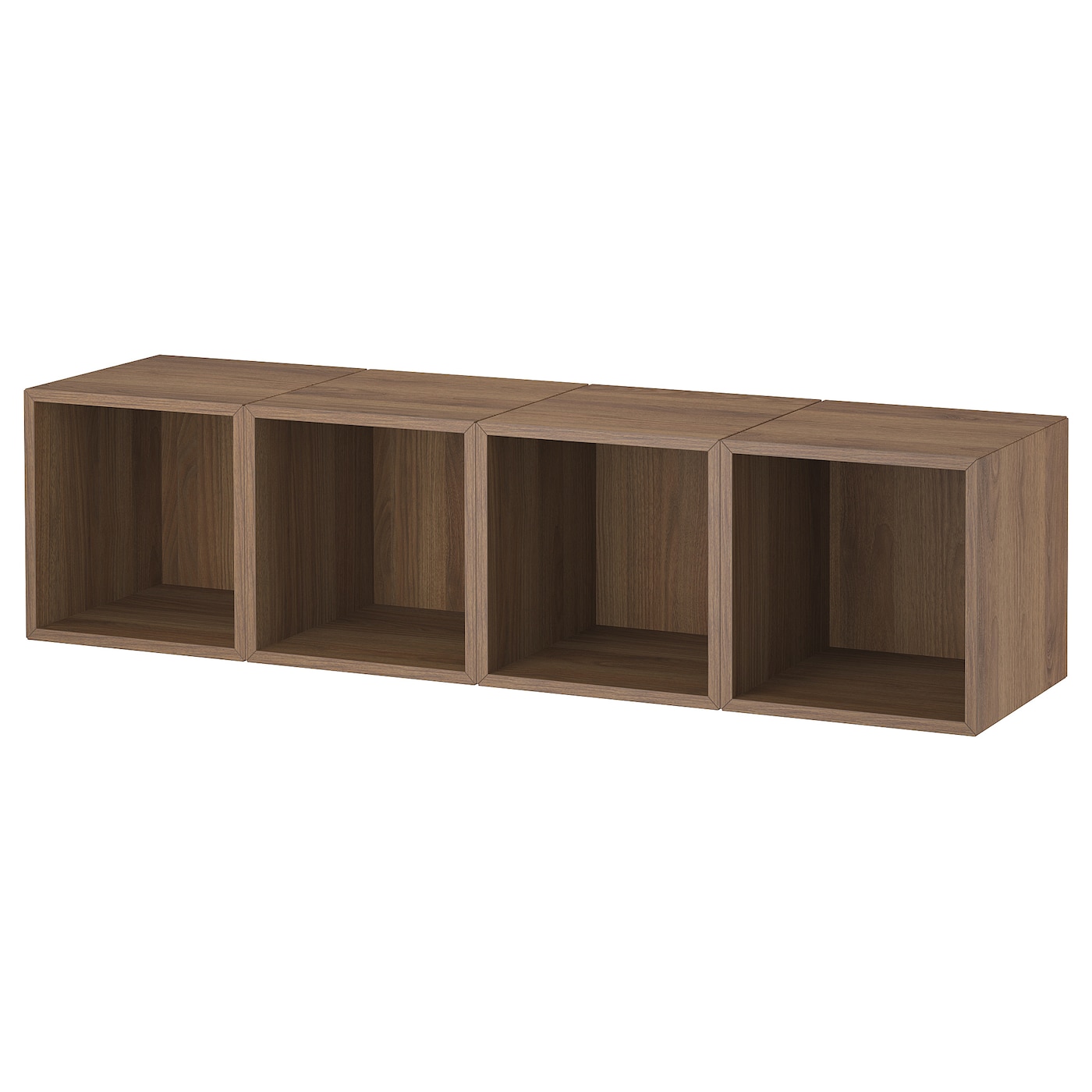 IKEA EKET kombinacja szafek wiszących, orzech, 140x35x35 cm