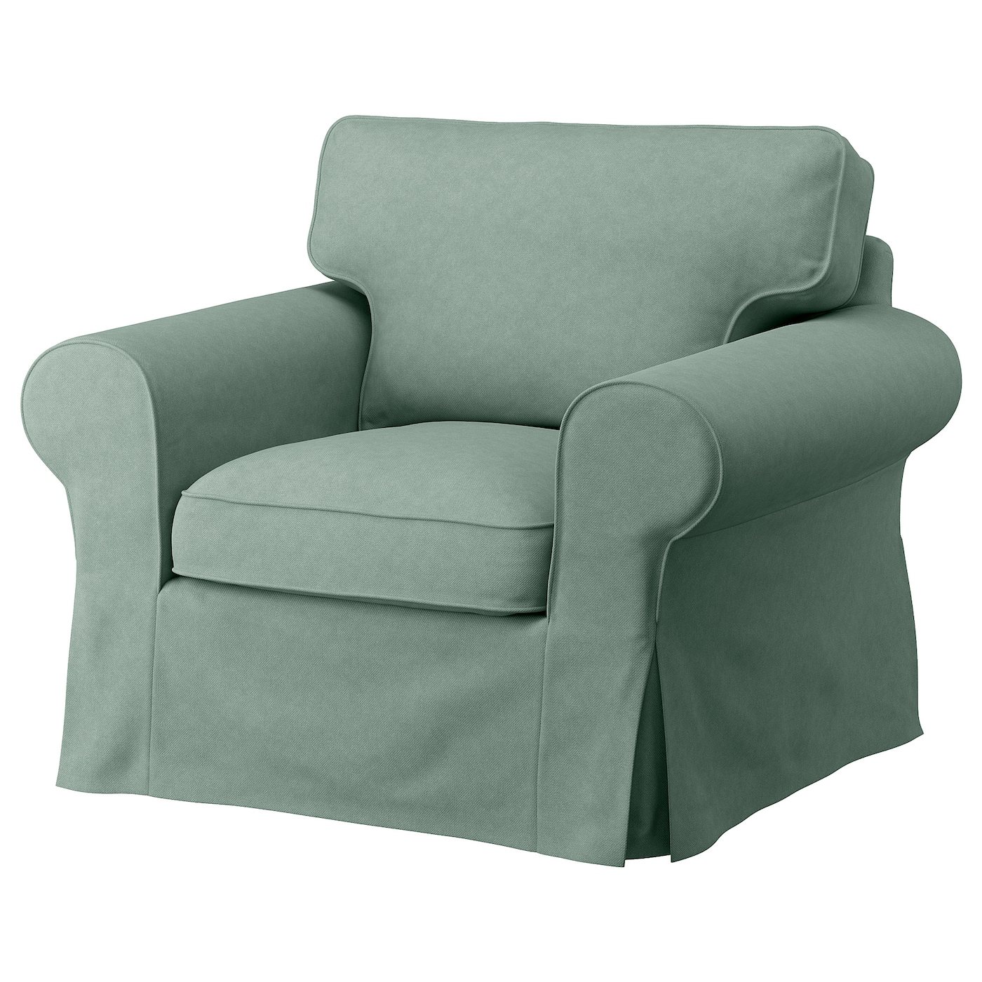 IKEA EKTORP fotel, Tallmyra jasnozielony, Szerokość: 104 cm