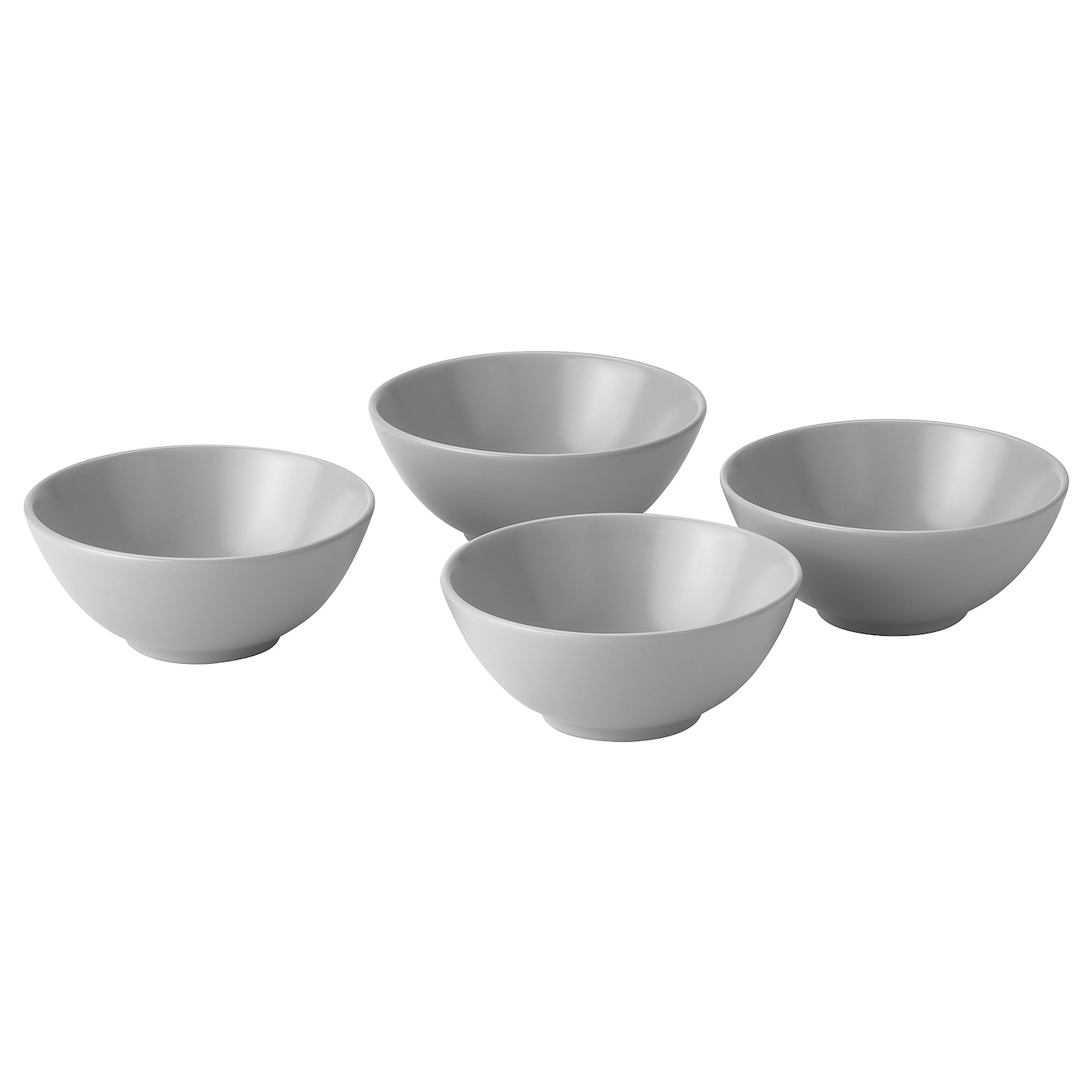 IKEA FÄRGKLAR miska, Matowy jasnoszary, 16 cm