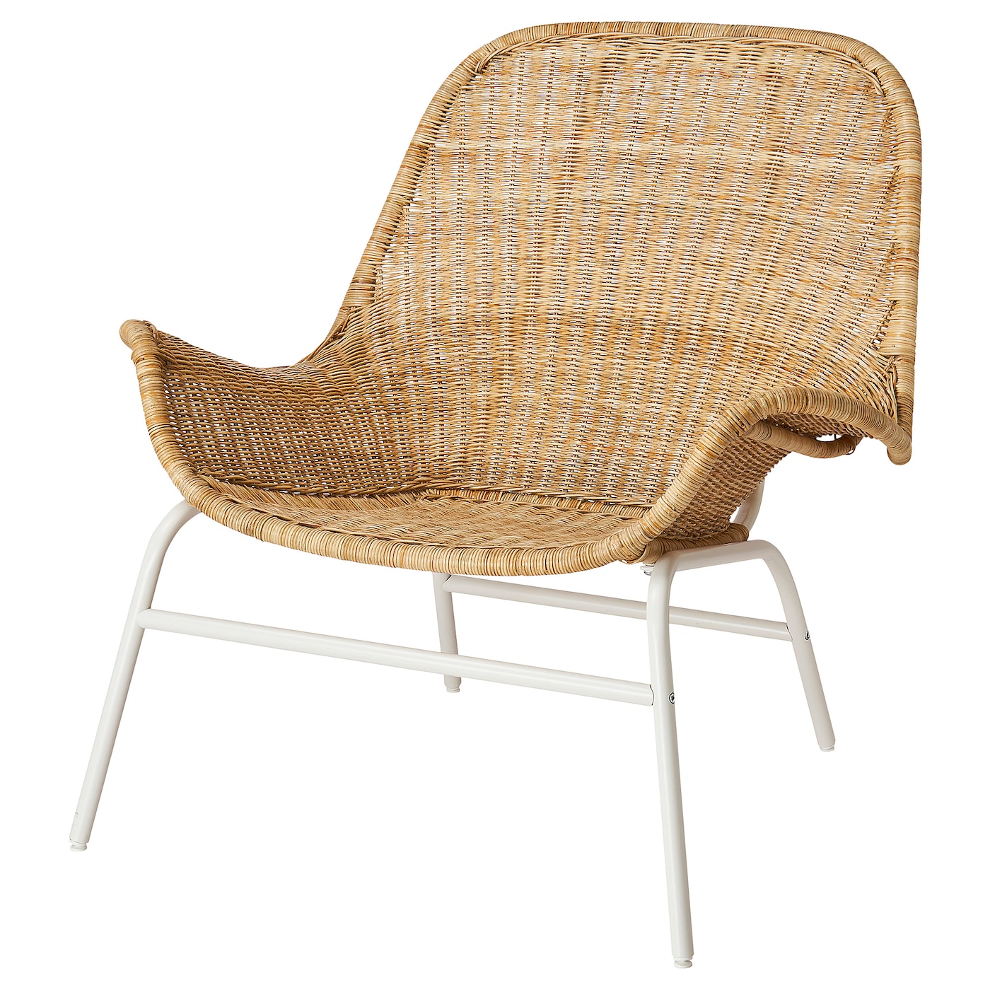 IKEA FRYKSÅS fotel, rattan, Szerokość: 89 cm