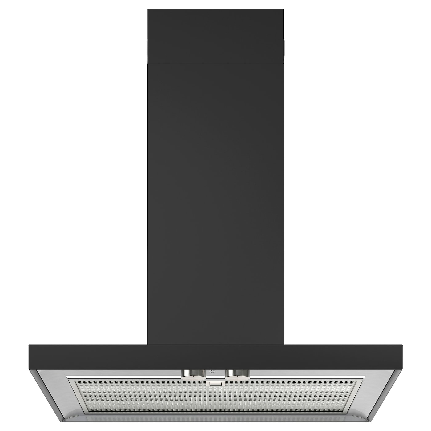IKEA MATÄLSKARE wyciąg montowany do ściany, czarny, 60 cm