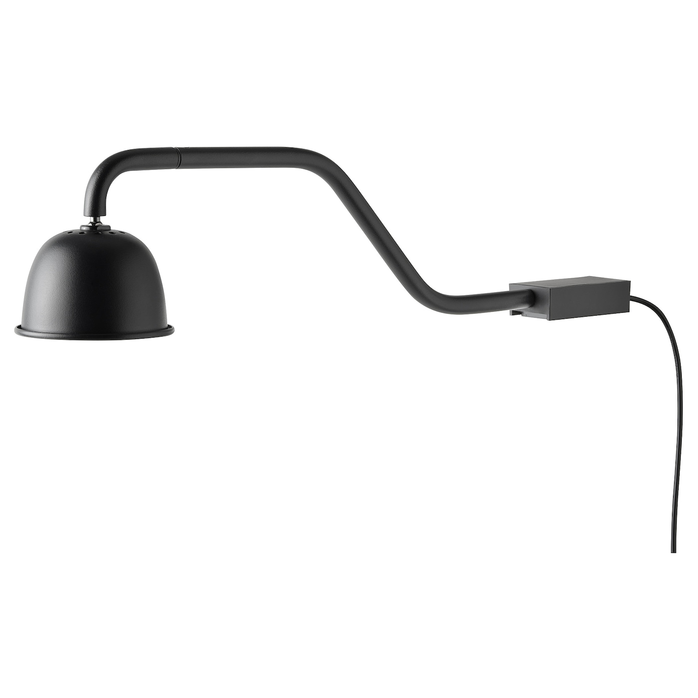 IKEA TVÄRDRAG oświetlenie szafki, czarny/można przyciemniać, Długość kabla: 3.5 m