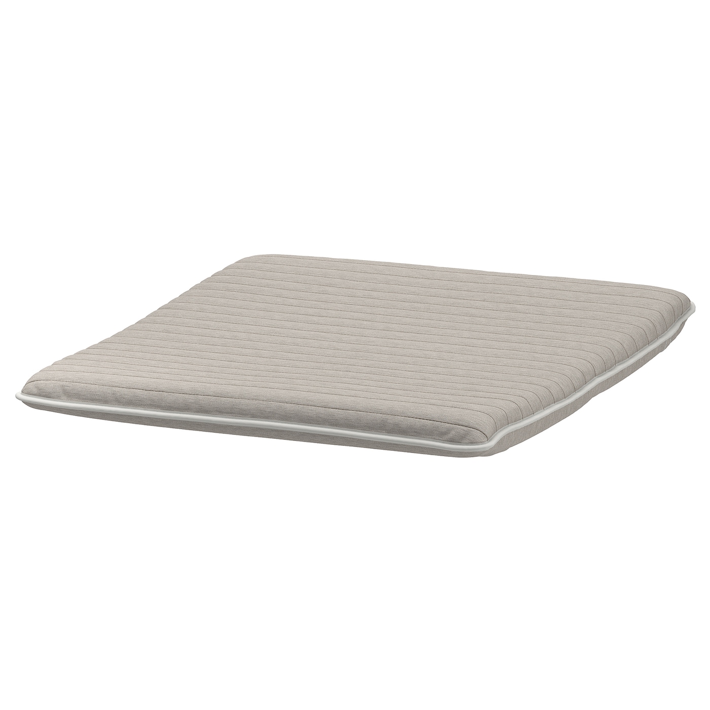 IKEA POÄNG poduszka podnóżka, Knisa jasnobeżowy, Długość: 59 cm