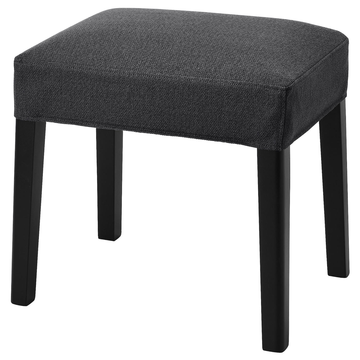 IKEA SAKARIAS stołek, czarny/Sporda ciemnoszary, Przetestowano dla: 100 kg