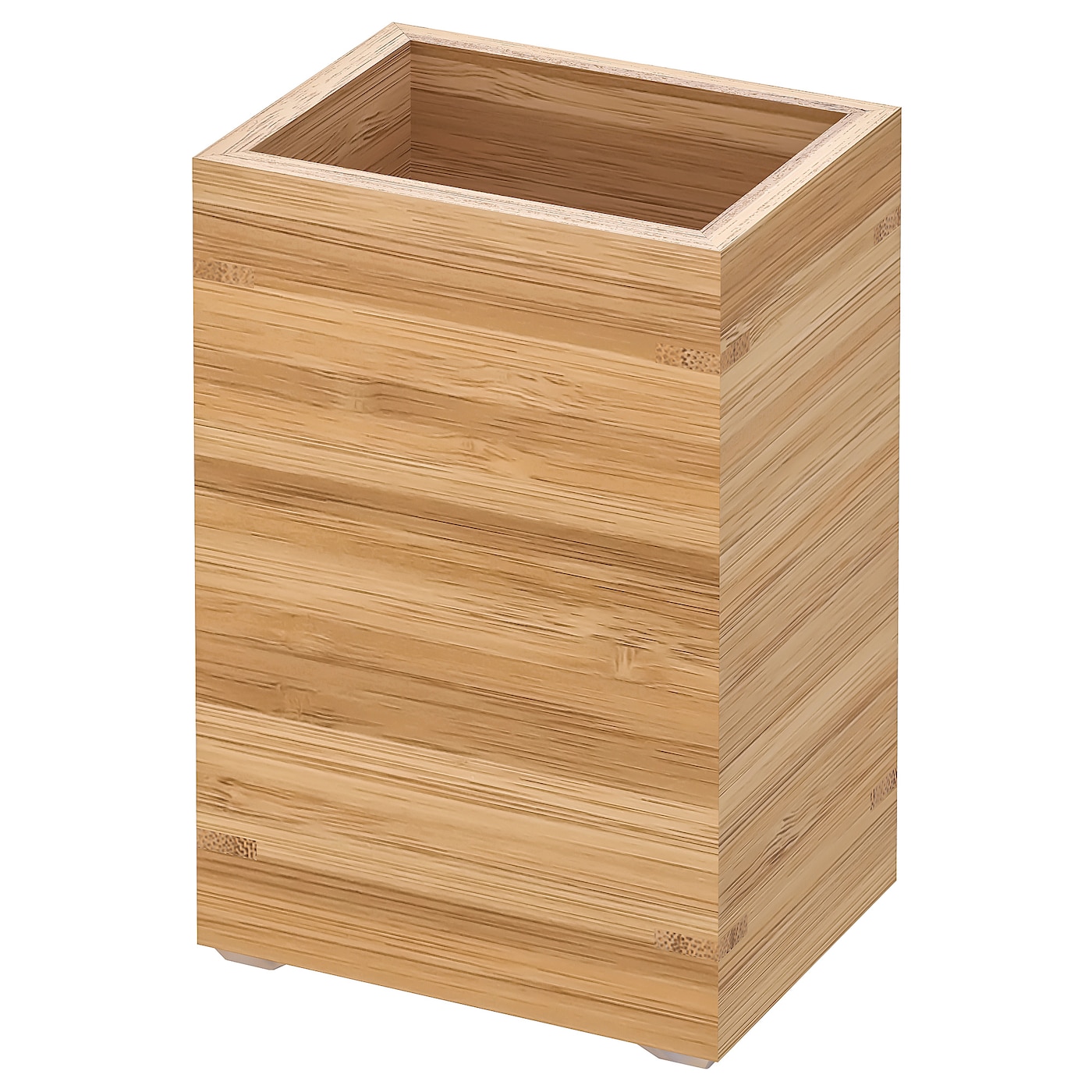 IKEA DRAGAN kubek na szczoteczki, bambus, Wysokość: 12 cm