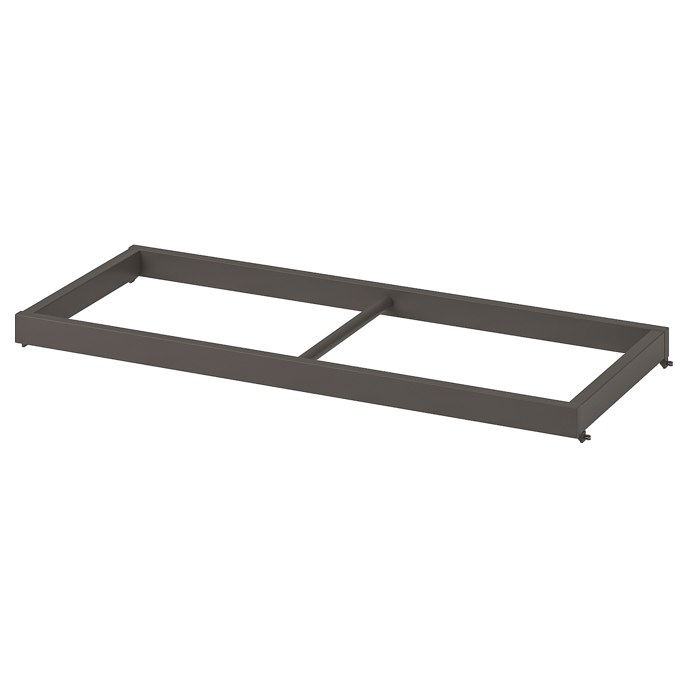 IKEA KOMPLEMENT drążek na ubrania, ciemnoszary, 75x35 cm